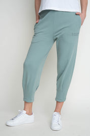 TAPERED TURQUOISE SWEATPANTS - ANACAPA