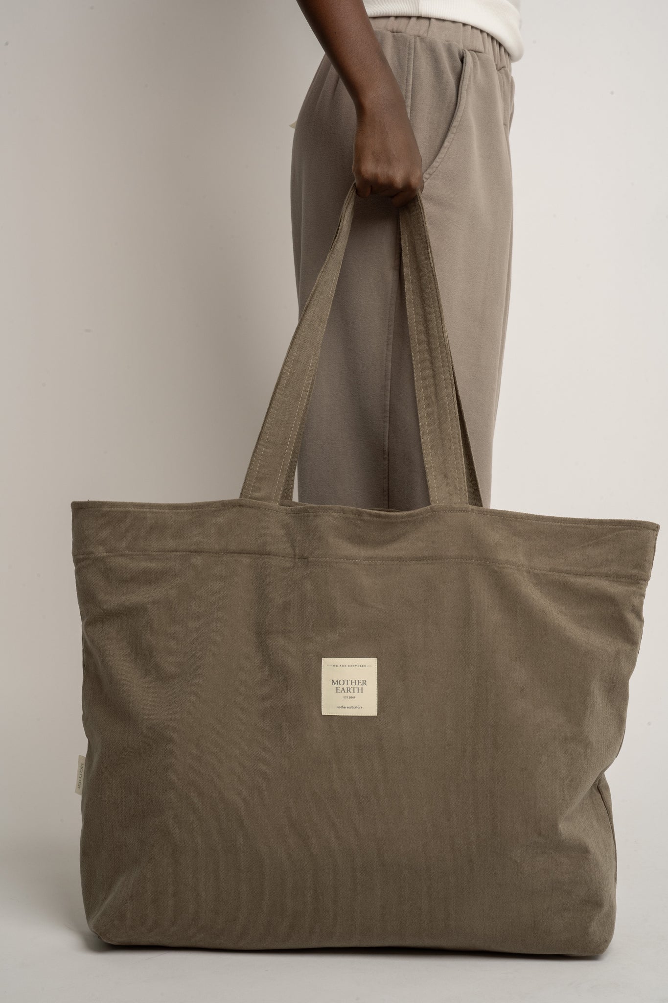 CREAM SHOPPER BAG - ADALAR