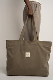 CREAM SHOPPER BAG - ADALAR