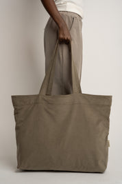 CREAM SHOPPER BAG - ADALAR