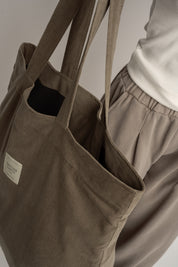 CREAM SHOPPER BAG - ADALAR