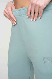 TAPERED TURQUOISE SWEATPANTS - ANACAPA