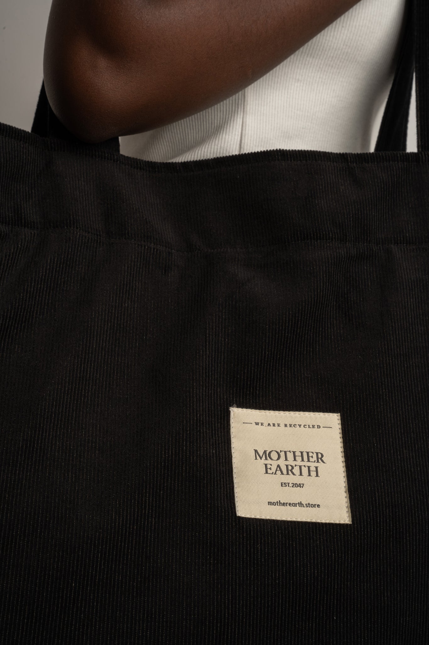 TORBA TYPU SHOPPER  BAG CZARNA - ADALAR