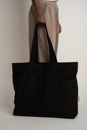 TORBA TYPU SHOPPER  BAG CZARNA - ADALAR