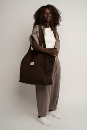 CREAM SHOPPER BAG - ADALAR