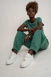 GREEN SWEATPANTS - TIBET