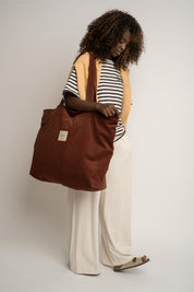 CREAM SHOPPER BAG - ADALAR