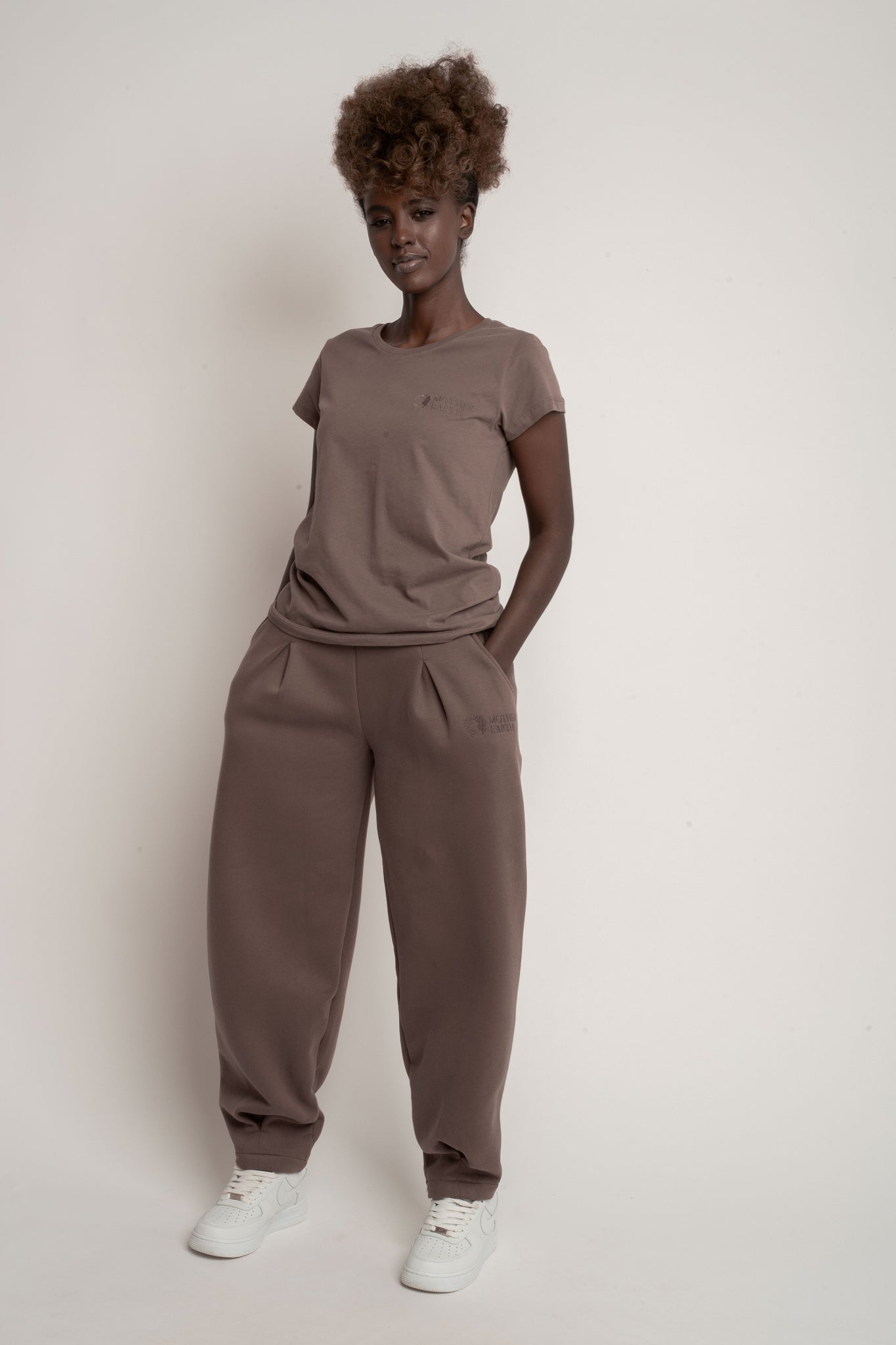 CAPPUCCINO SWEATPANTS - TYBET