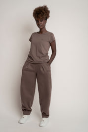 CAPPUCCINO SWEATPANTS - TYBET