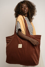 CREAM SHOPPER BAG - ADALAR