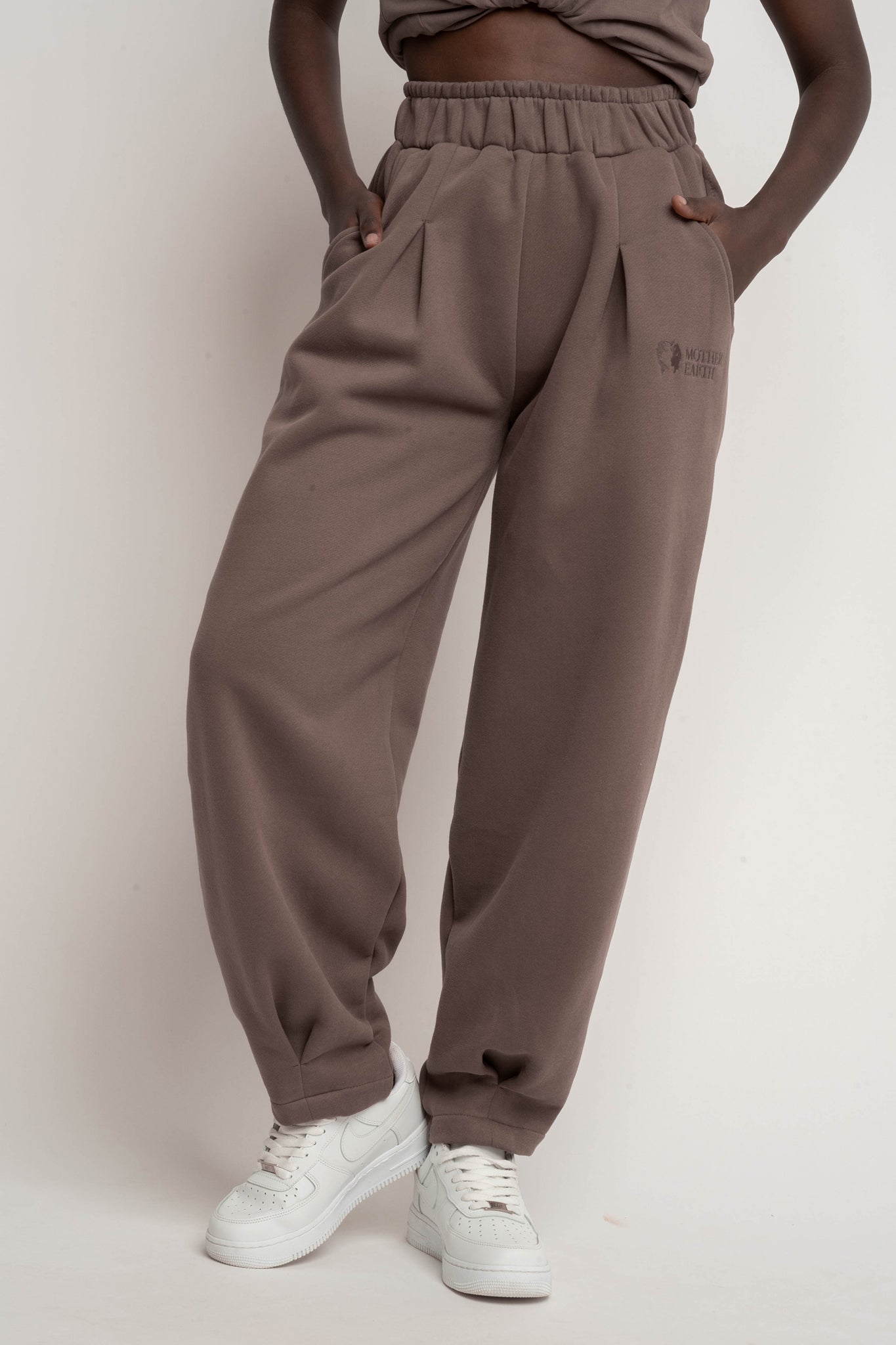 CAPPUCCINO SWEATPANTS - TYBET