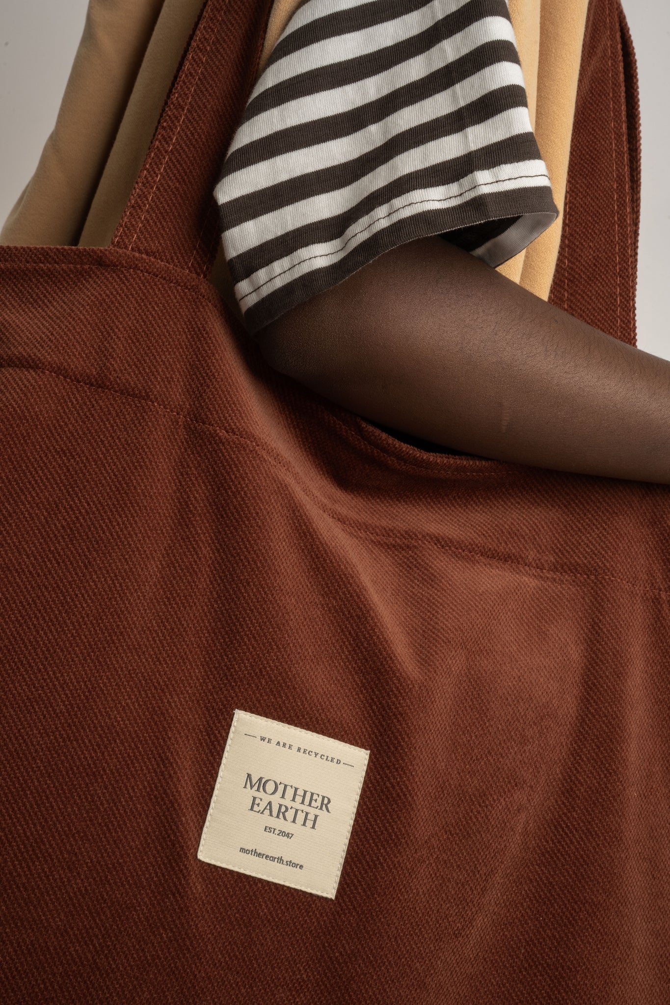 CREAM SHOPPER BAG - ADALAR