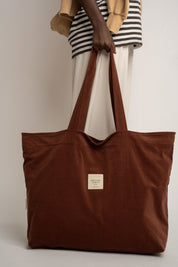 CREAM SHOPPER BAG - ADALAR