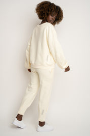 CREWNECK ECRU SWEATSHIRT - COMINO