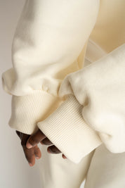 CREWNECK ECRU SWEATSHIRT - COMINO