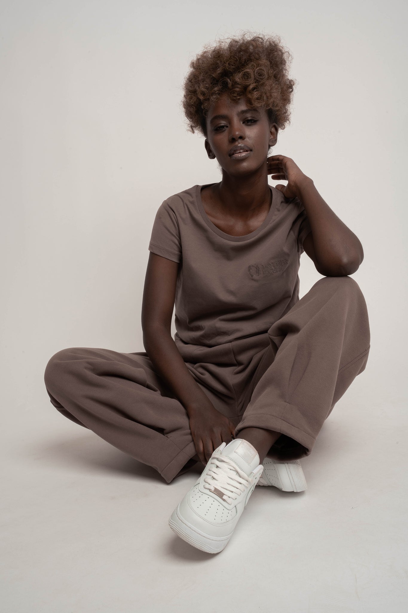 CAPPUCCINO SWEATPANTS - TYBET