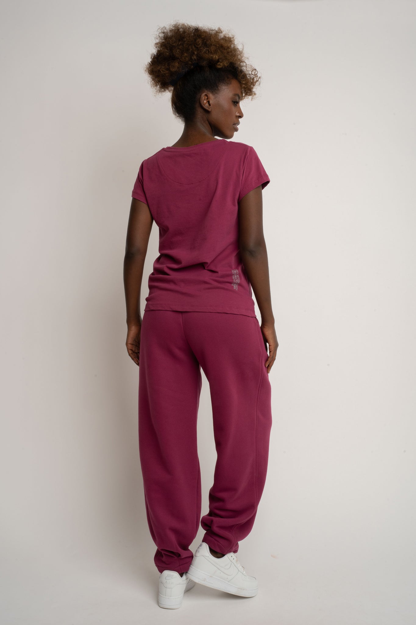 BURGUNDY SWEATPANTS - TIBET