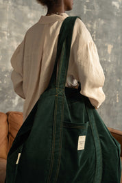 TORBA TYPU SHOPPER  BAG ZIELONA - MIAMI