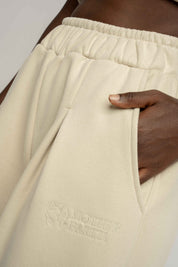 LIGHT BEIGE SWEATPANTS - TYBET