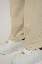 LIGHT BEIGE SWEATPANTS - TYBET