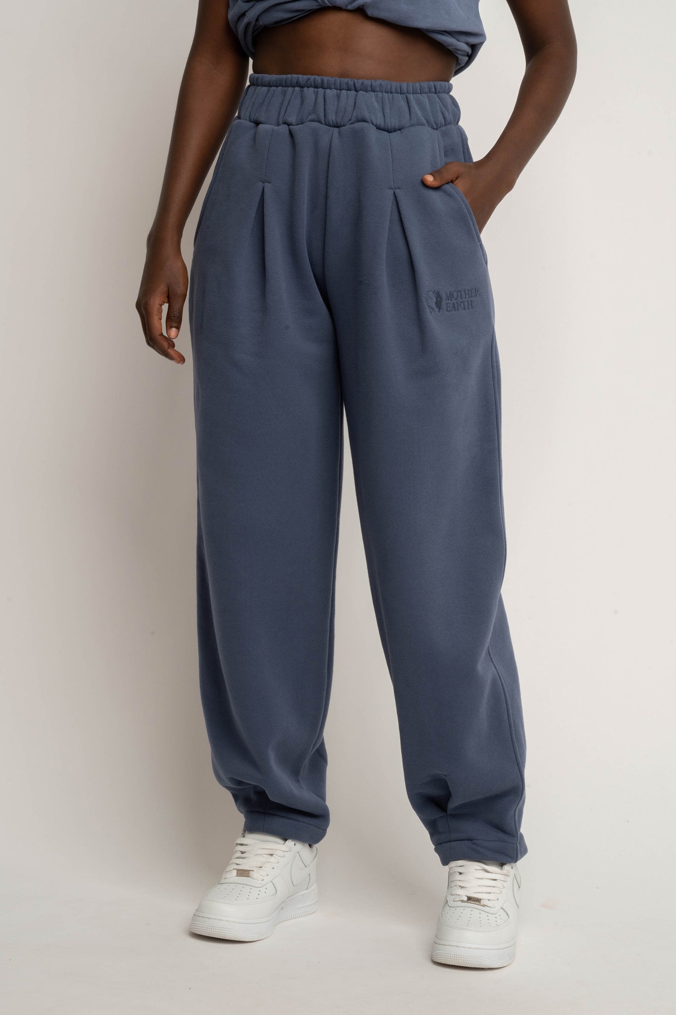 LIGHT BEIGE SWEATPANTS - TYBET