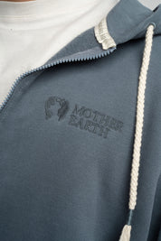 MĘSKA BLUZA Z KAPTUREM 2nd DROP GRAFITOWA- NASSAU