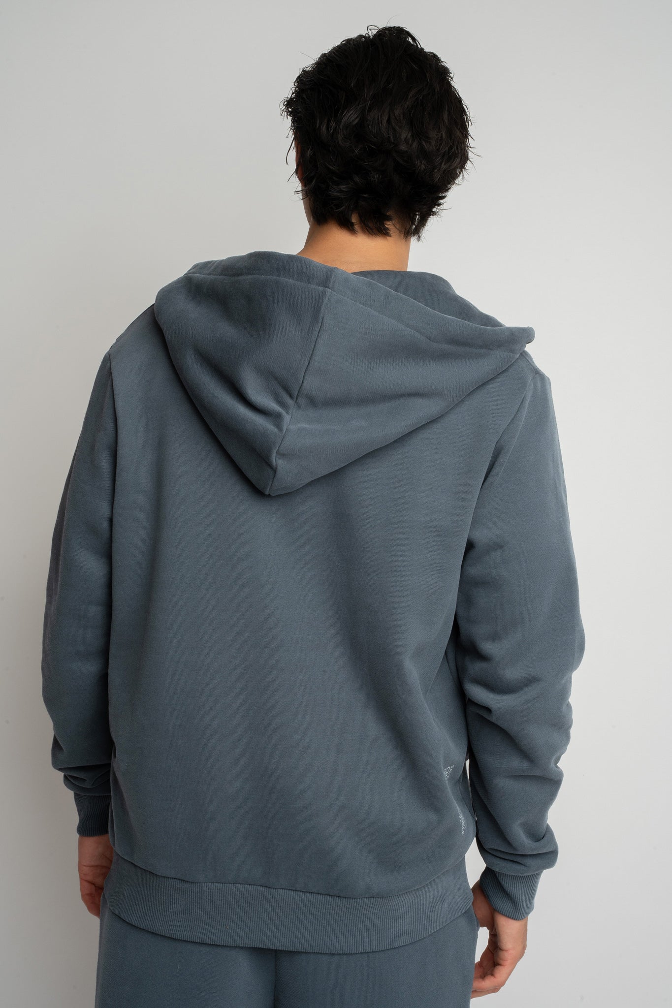 MĘSKA BLUZA Z KAPTUREM 2nd DROP GRAFITOWA- NASSAU