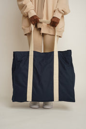 TORBA TYPU SHOPPER  BAG JEANSOWA NAVY3 - LIDO