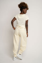 CREAM SWEATPANTS - TIBET