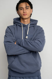 MĘSKA BLUZA Z KAPTUREM 2nd DROP GRANATOWA - ASTON