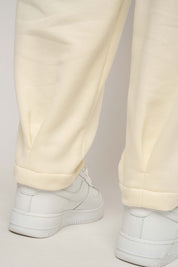 CREAM SWEATPANTS - TIBET