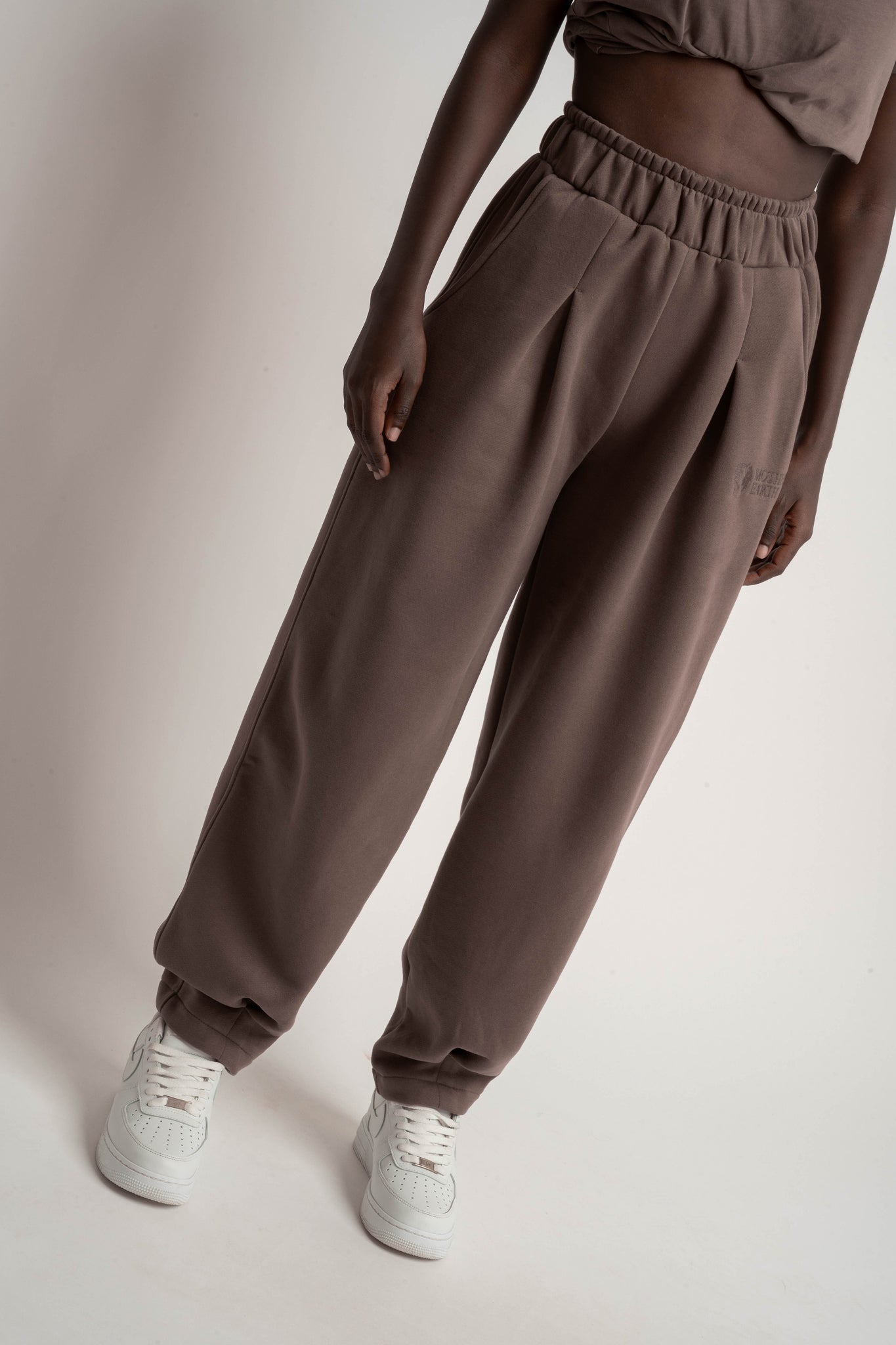 CAPPUCCINO SWEATPANTS - TYBET
