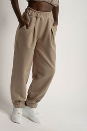 LIGHT BROWN SWEATPANTS - TIBET