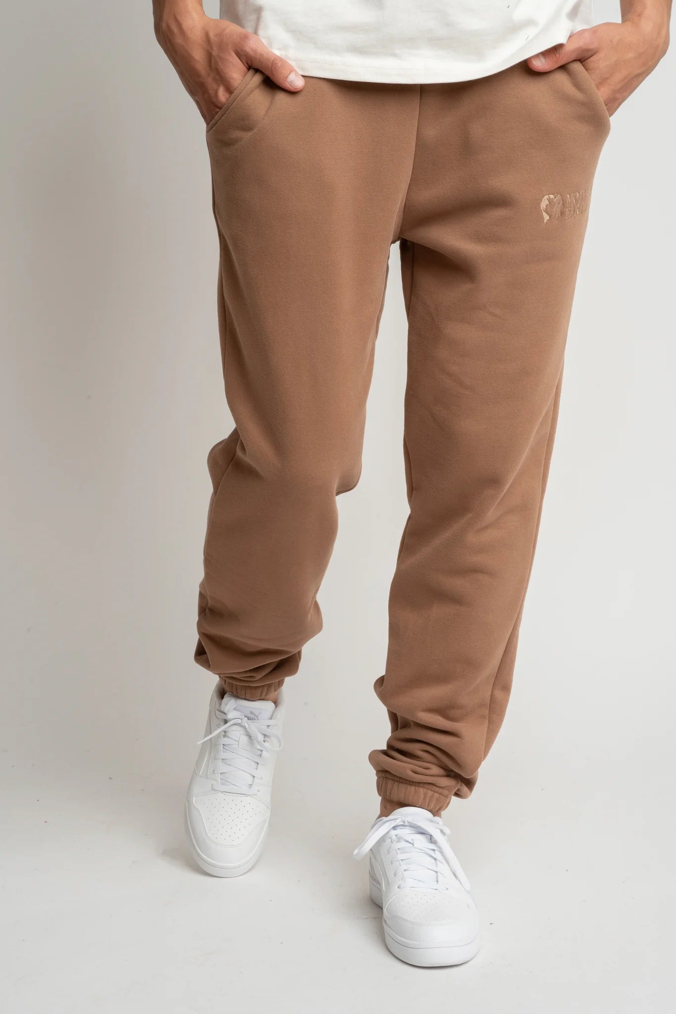 SPODNIE DRESOWE MĘSKIE 2nd DROP BRĄZOWE- CORADO