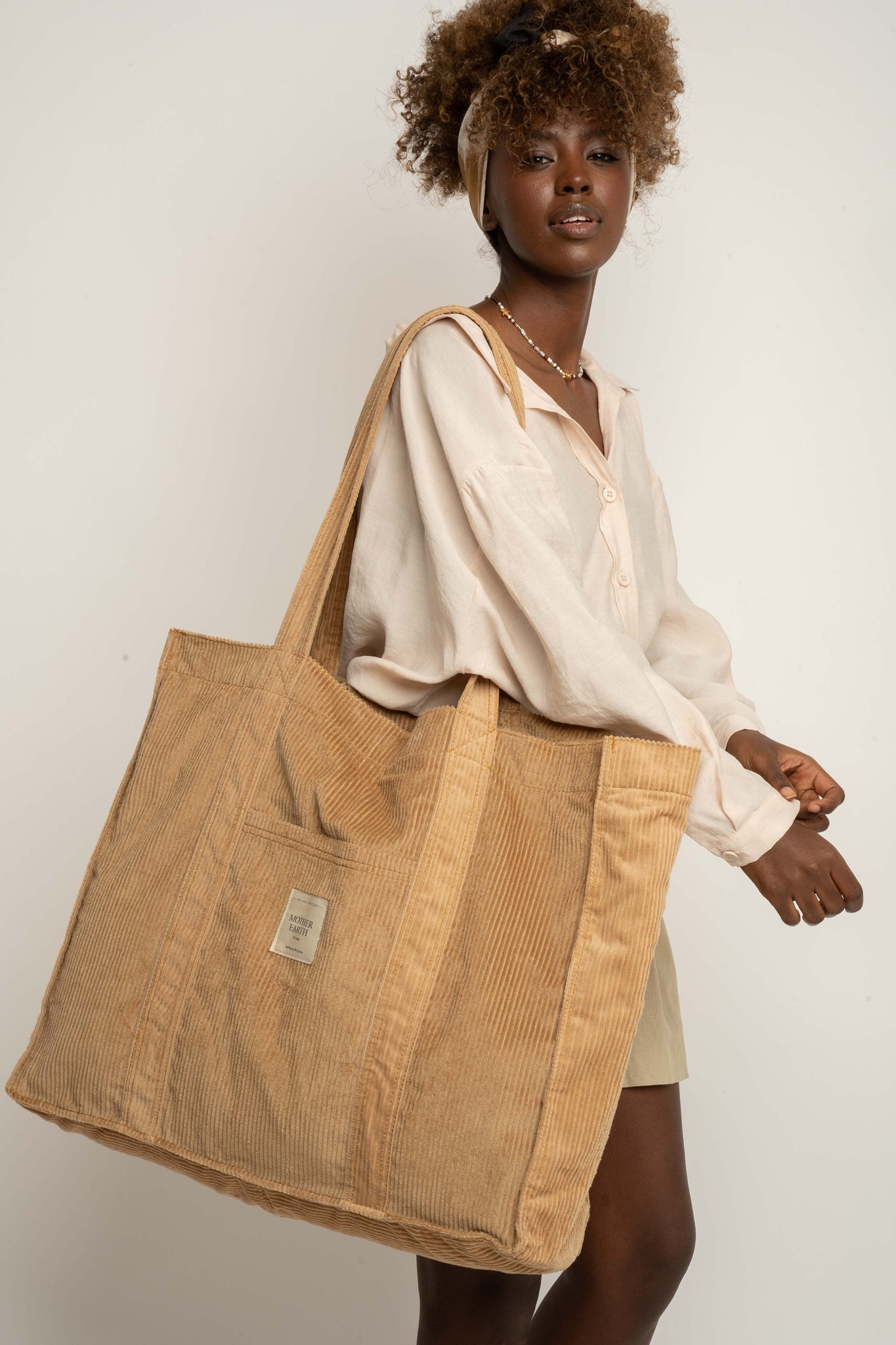 BEIGE SHOPPER BAG - MIAMI