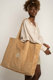 BEIGE SHOPPER BAG - MIAMI