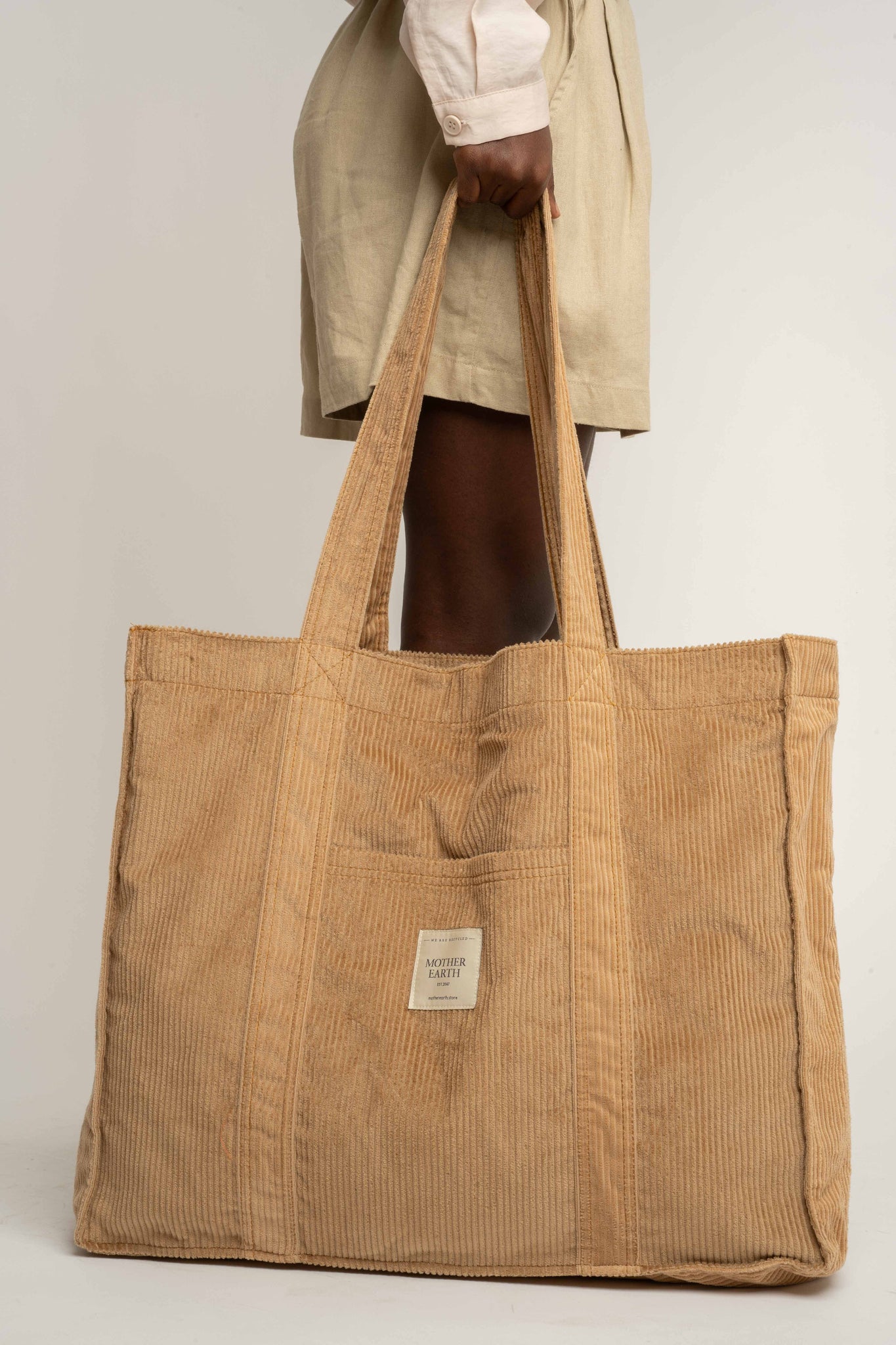 BEIGE SHOPPER BAG - MIAMI