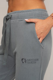 ANTHRACITE WASHED SWEATPANTS - LAHTI