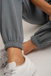ANTHRACITE WASHED SWEATPANTS - LAHTI