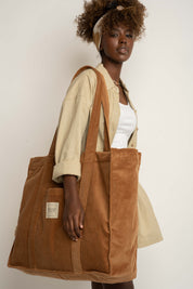 BROWN SHOPPER BAG - MIAMI