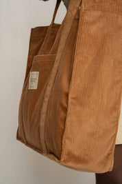BROWN SHOPPER BAG - MIAMI