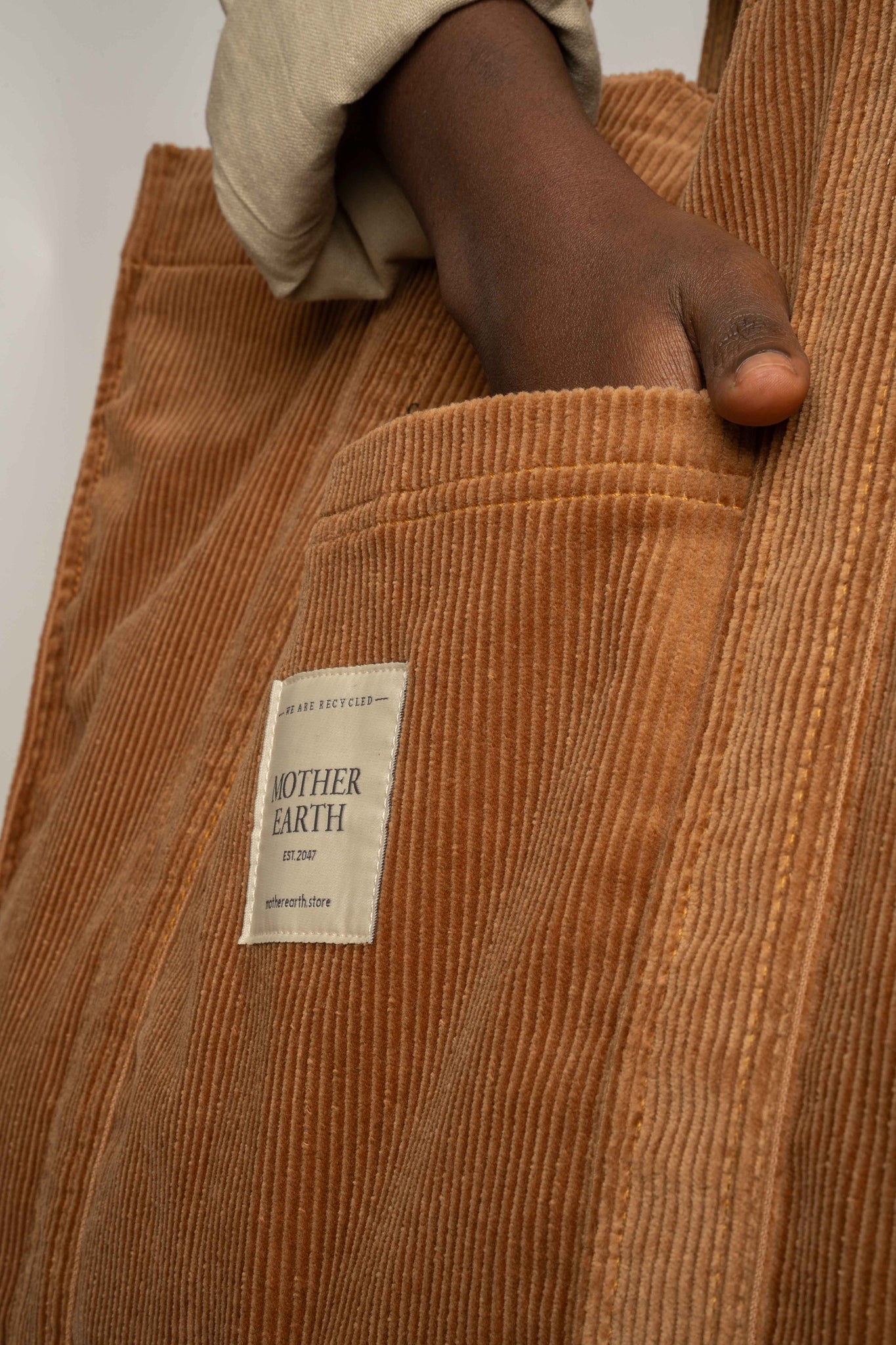 BROWN SHOPPER BAG - MIAMI