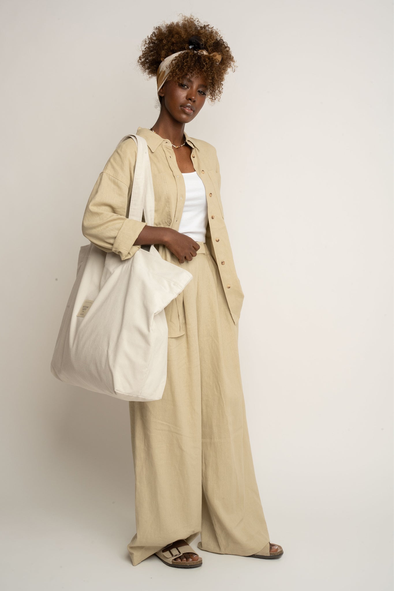 SHOPPER BAG BEIGE - ADALAR