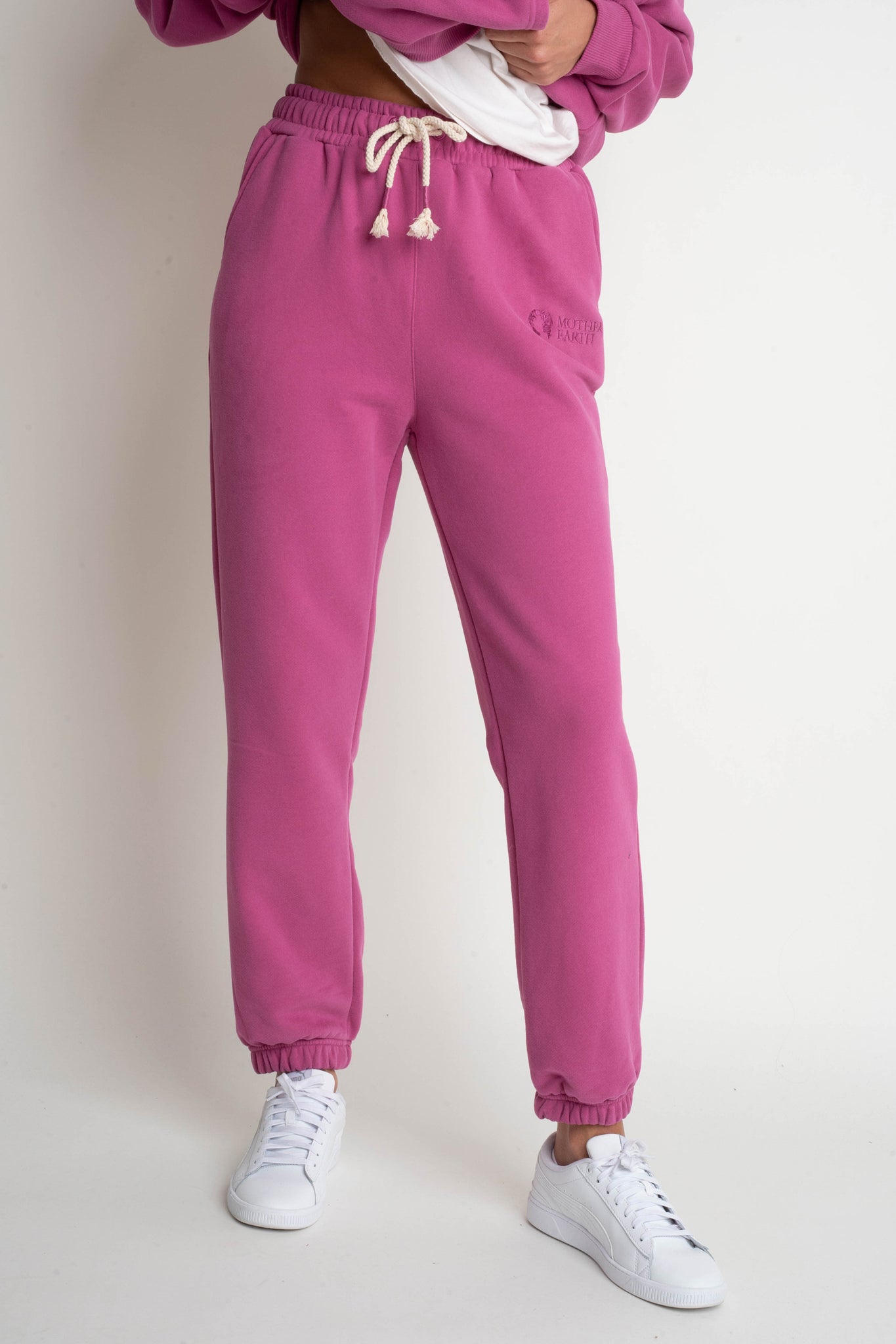 SPODNIE DRESOWE REGULAR FIT 2nd DROP RÓŻOWE - MILOS