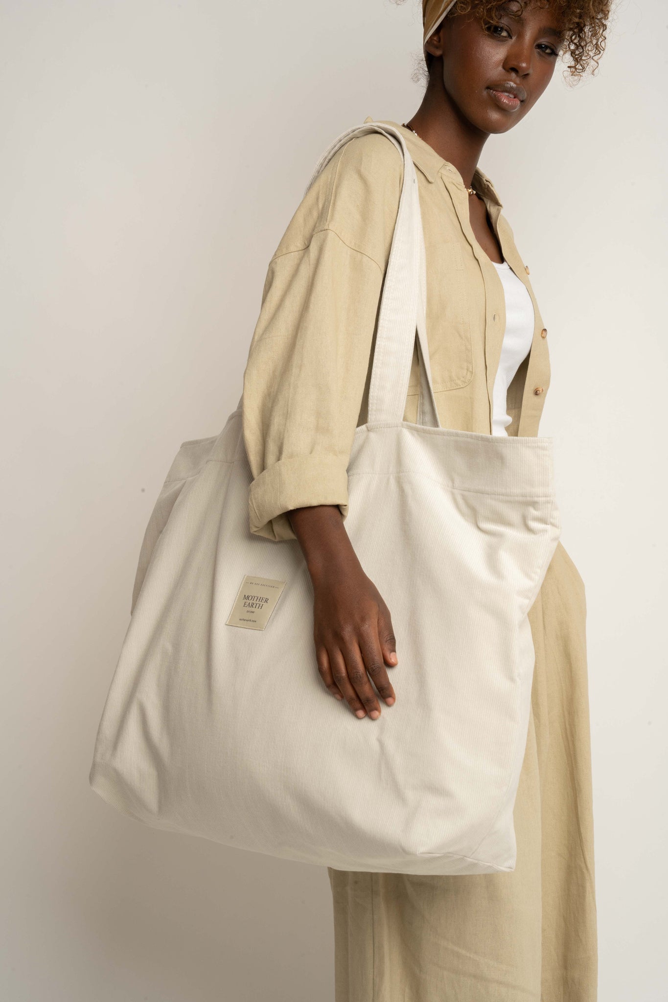 SHOPPER BAG BEIGE - ADALAR