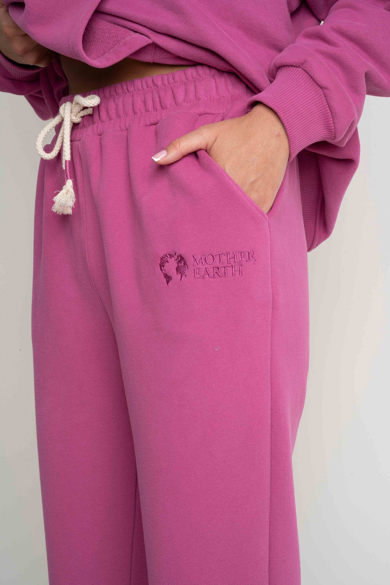 SPODNIE DRESOWE REGULAR FIT 2nd DROP RÓŻOWE - MILOS