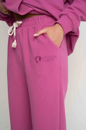 SPODNIE DRESOWE REGULAR FIT 2nd DROP RÓŻOWE - MILOS