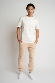 MEN'S BEIGE SWEATPANTS - CORADO