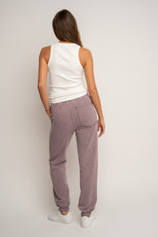 HEATHER WASHED SWEATPANTS - LAHTI
