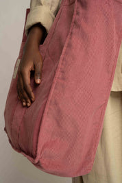 TORBA TYPU SHOPPER  BAG RÓŻOWA - MIAMI